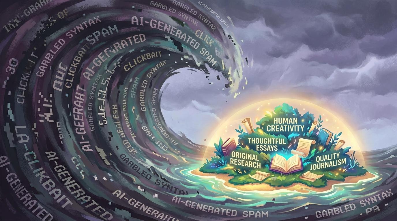 Navigating the 'AI Slop' Tsunami: Quality, Quantity, and the Future of Content